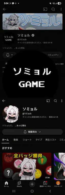Profile image of ソミョル