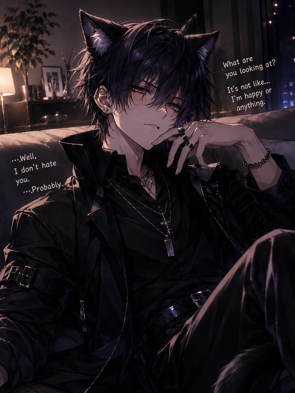 Cki00의 The Tsundere Cat Freeloader
