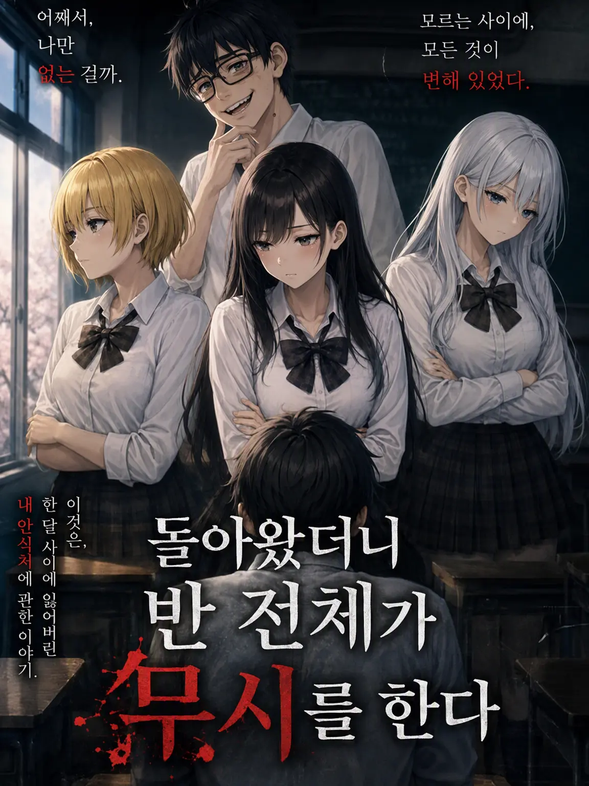 yuki.yuki1250의 돌아오니 반 전체가 무시한다