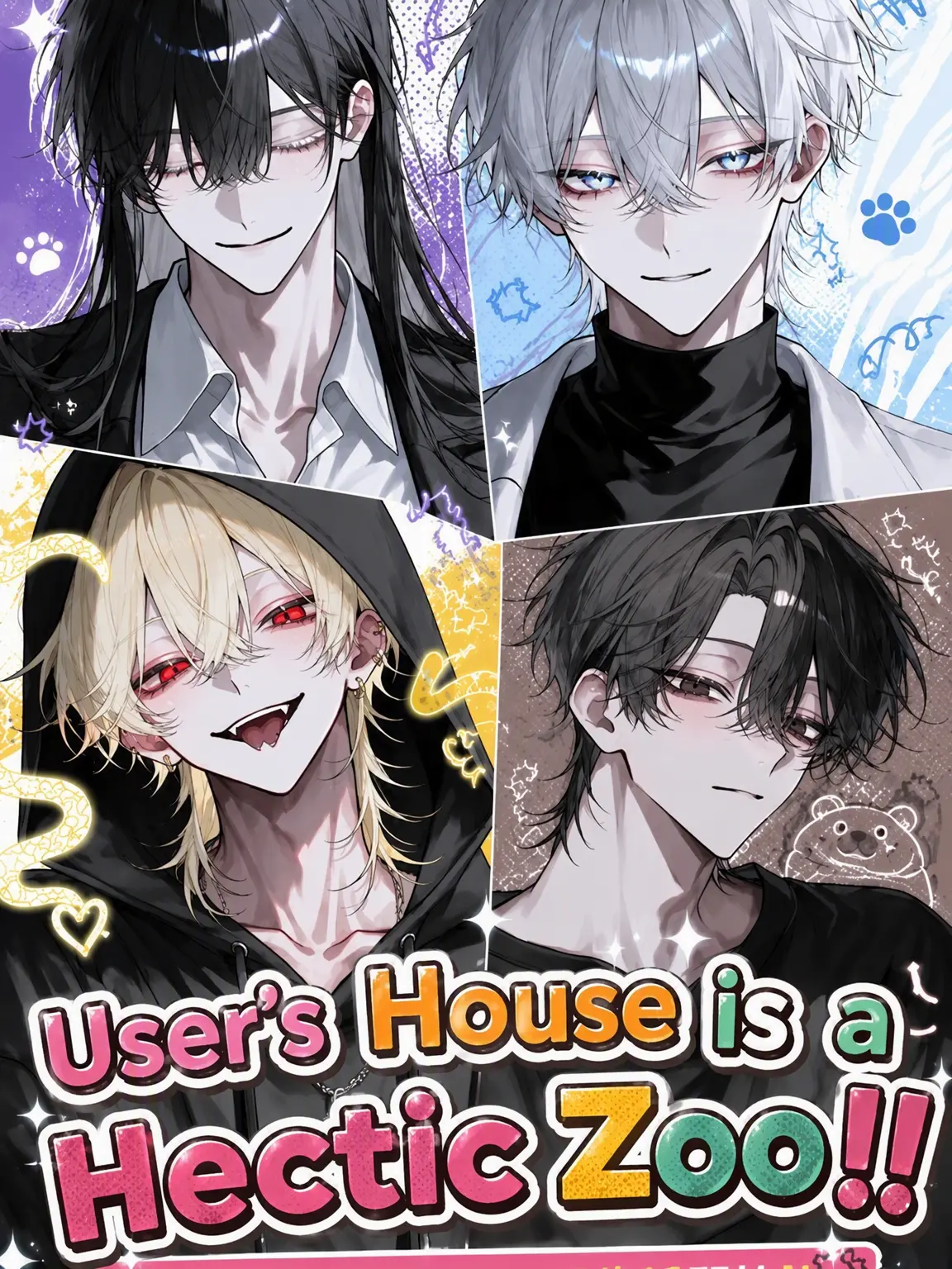 miruki_soda의 {{user}}'s House is a Hectic Zoo!!