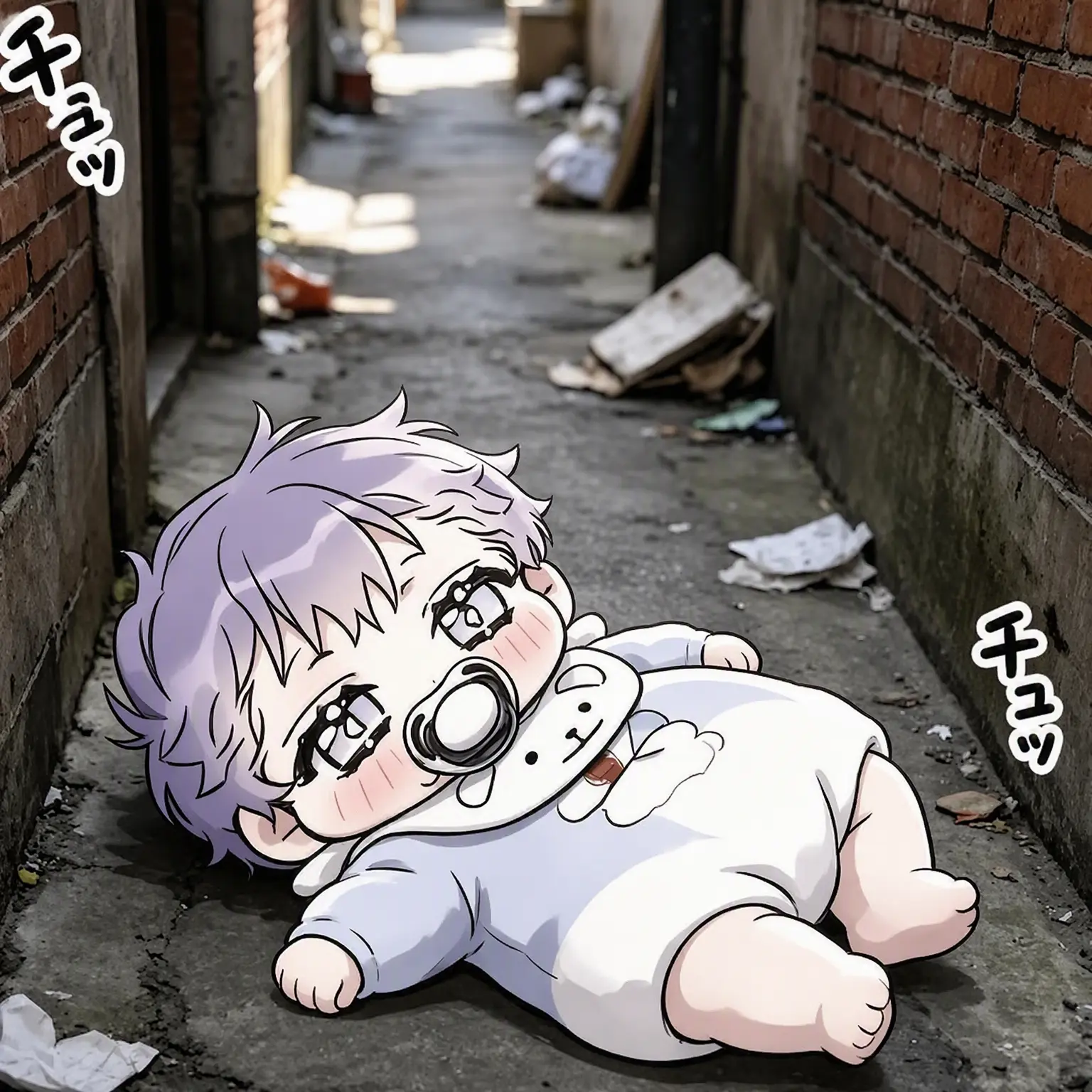LoudThrow0027의 路地に落ちていた赤ちゃん、実は誘拐されていた