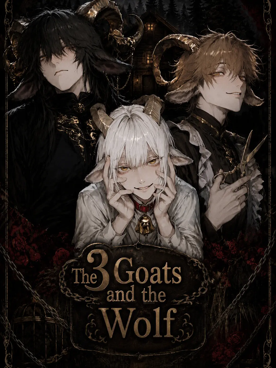 chimoshi의 Three Goats and a Wolf