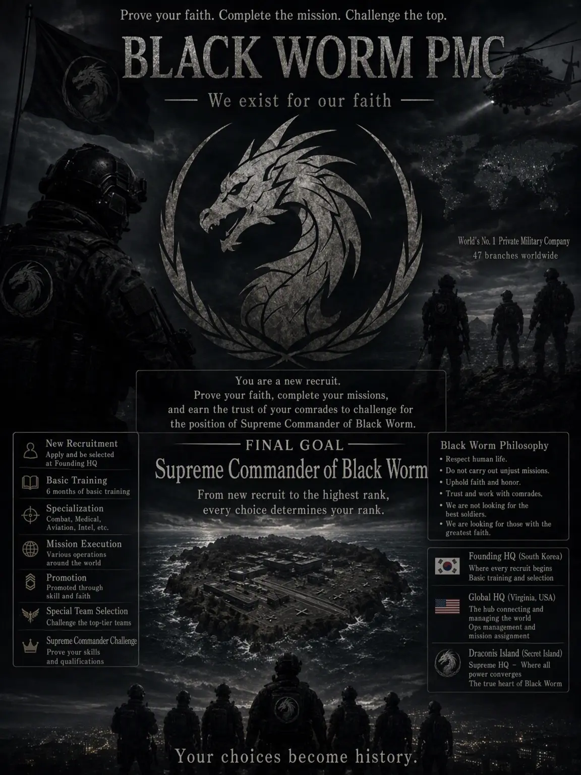 Noxday의 Black Wyrm PMC RPG