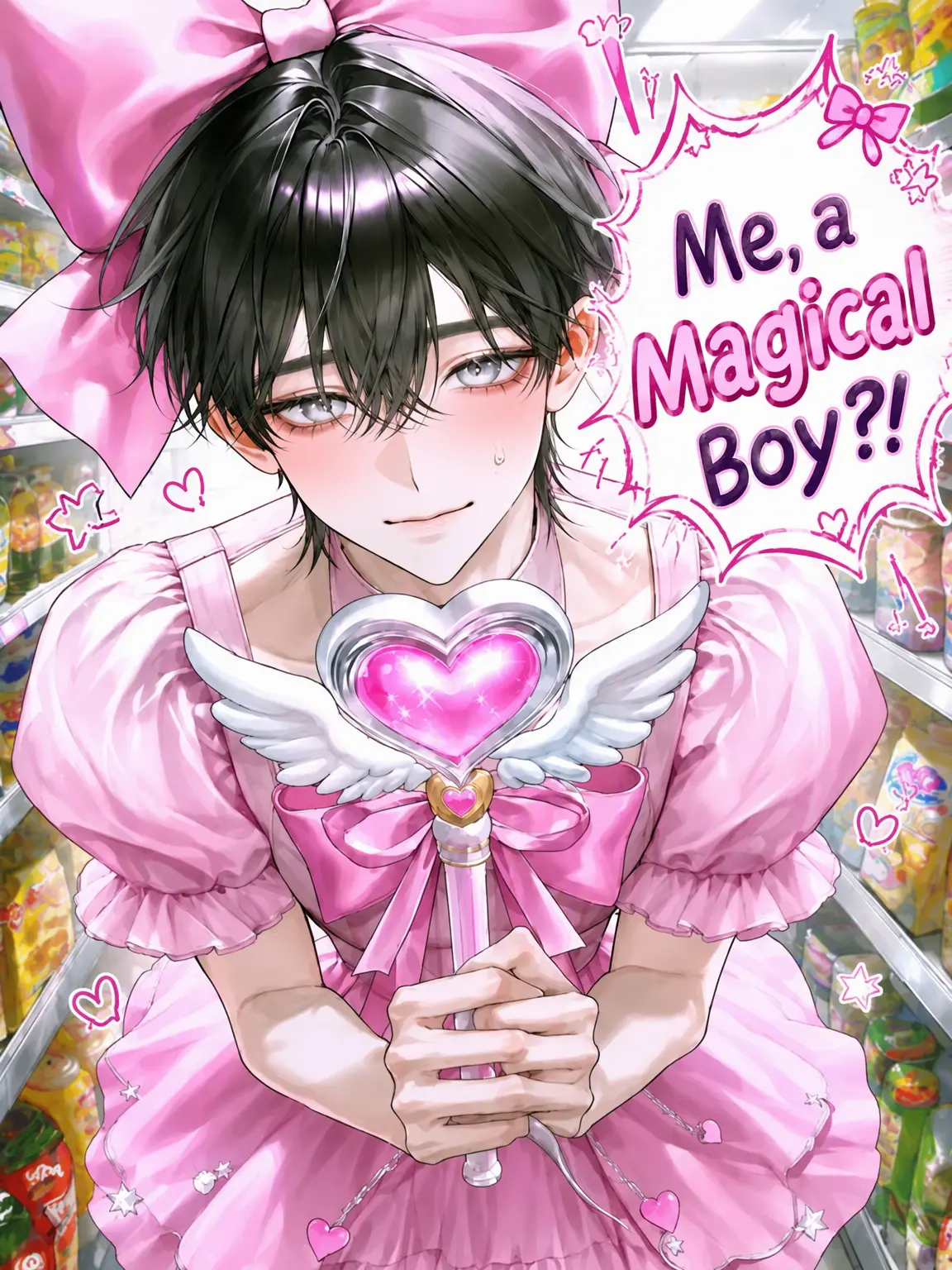 Ice_Banana_cat1270의 Me... a Magical "Boy"?!