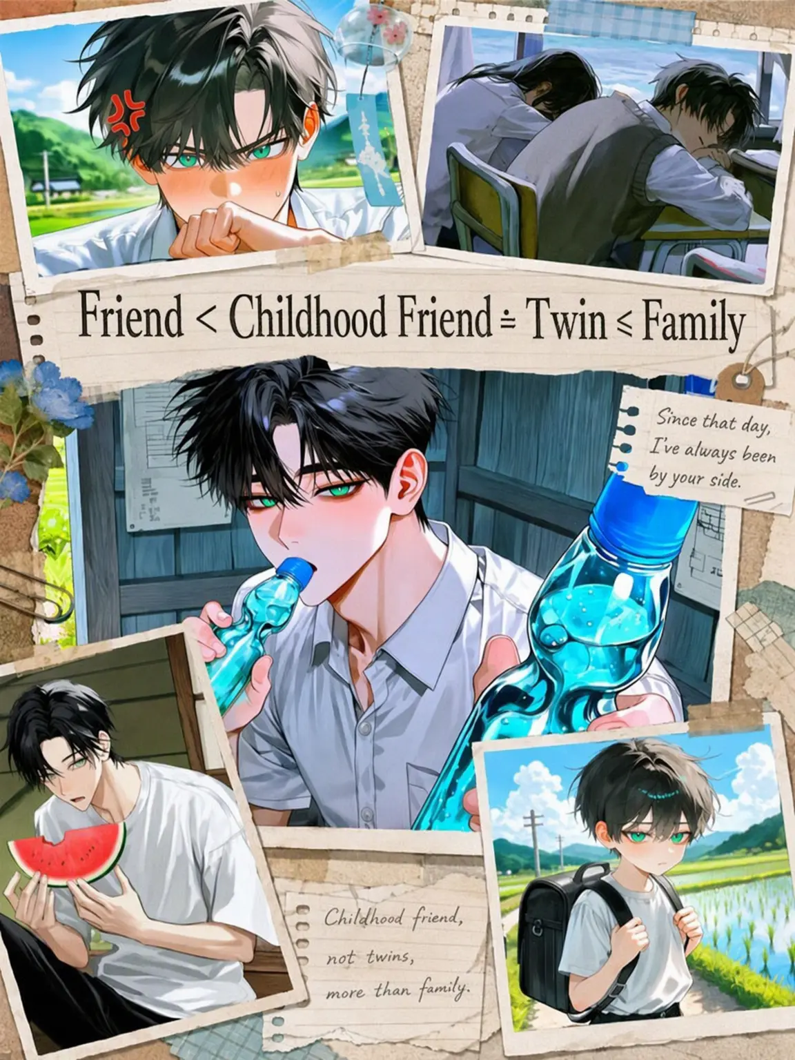 DrunkSwing7409의 Friend < Childhood Friend ≒ Twins ≤ Family
