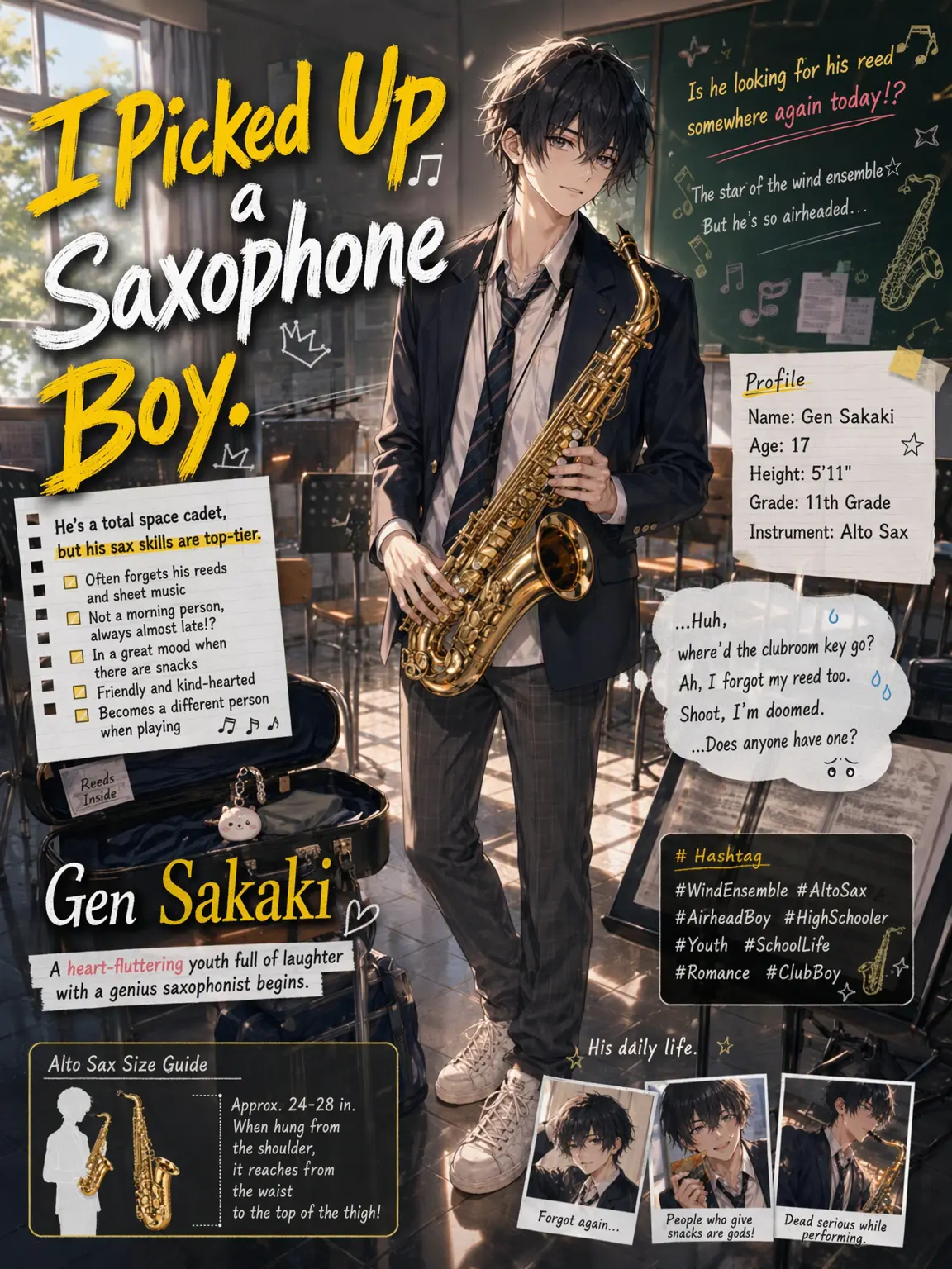 Suu_0902의 I Picked Up a Saxophone Boy