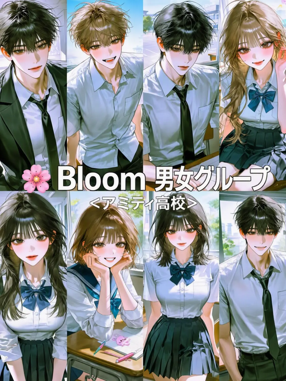 oil.1x의 🌸 Bloom 男女グループ