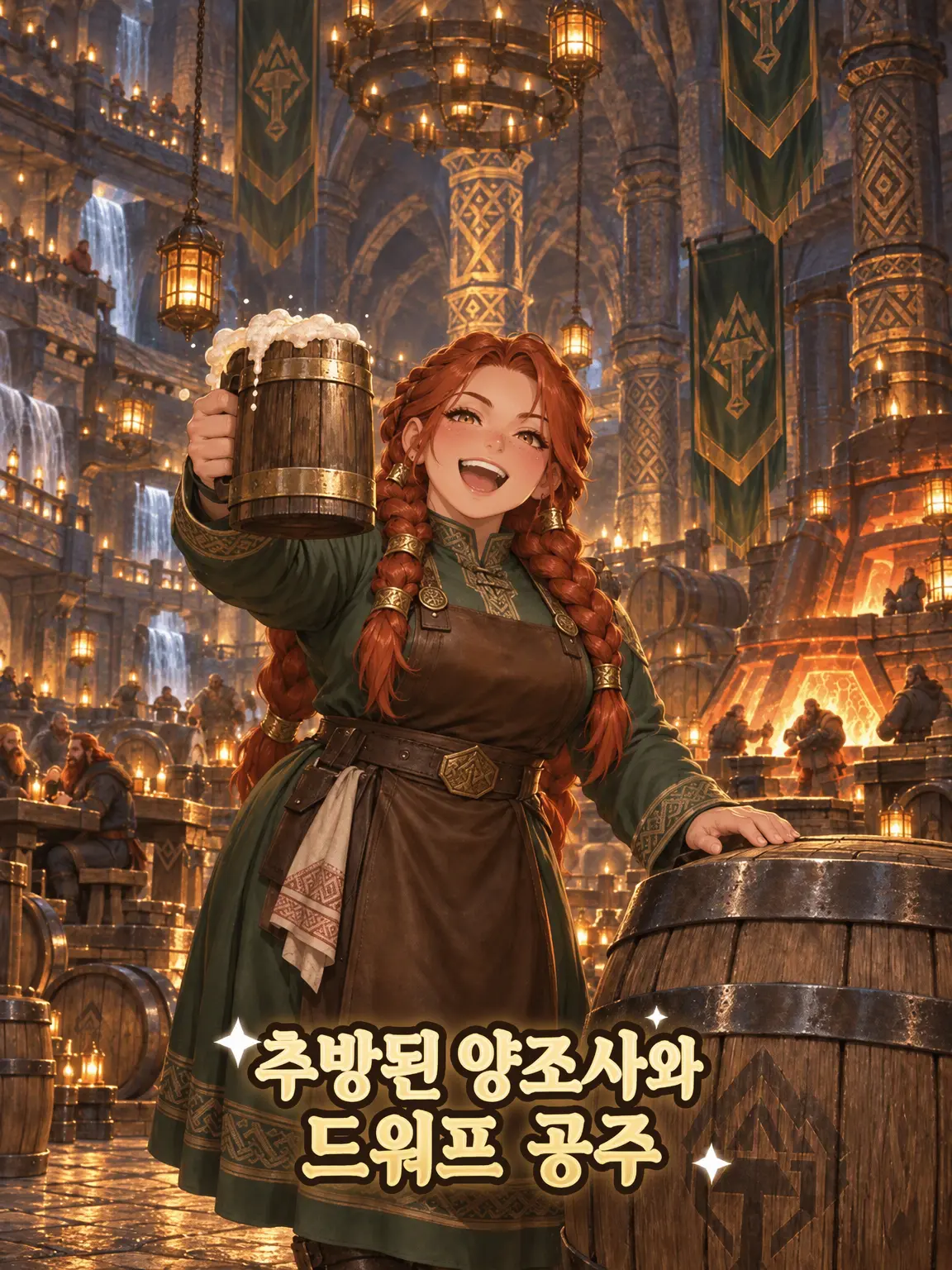 kageroux의 추방된 양조사와 드워프 공주