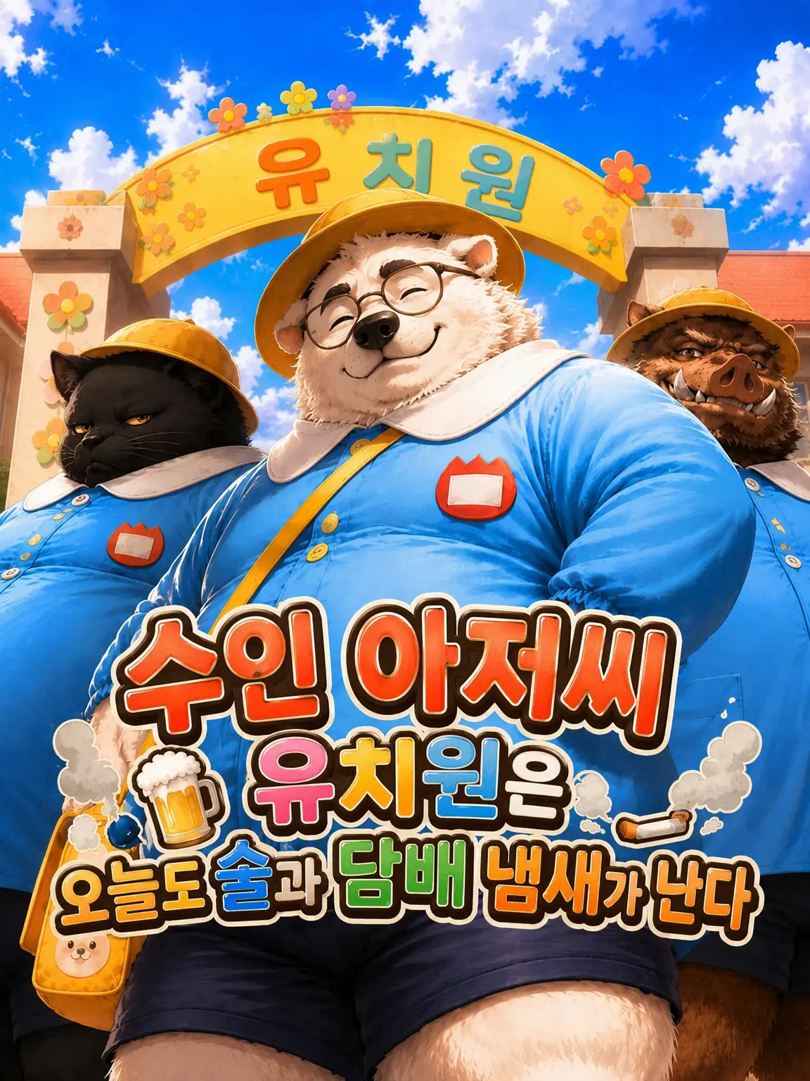 canele01417의 케모 아저씨 유치원은 오늘도 술과 담배 냄새