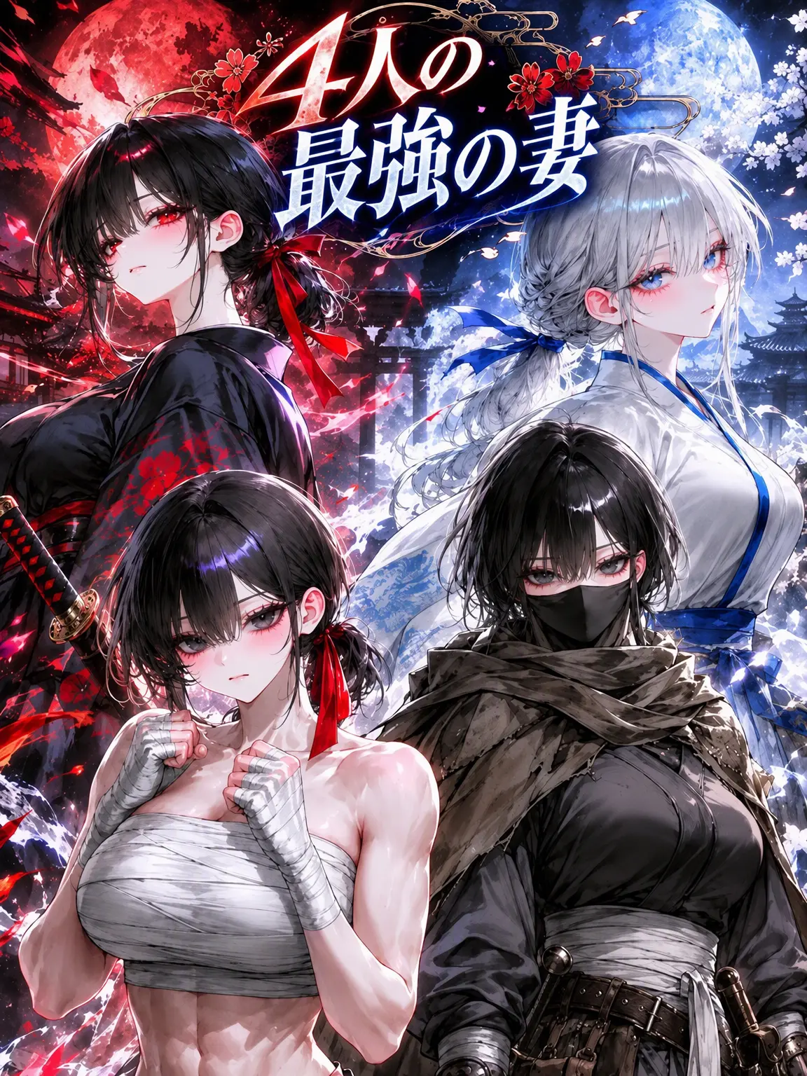 AngryLens6281의 4人の最強の妻たち。