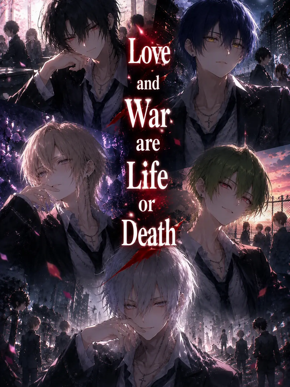 44444444m의 Love and War on the Line
