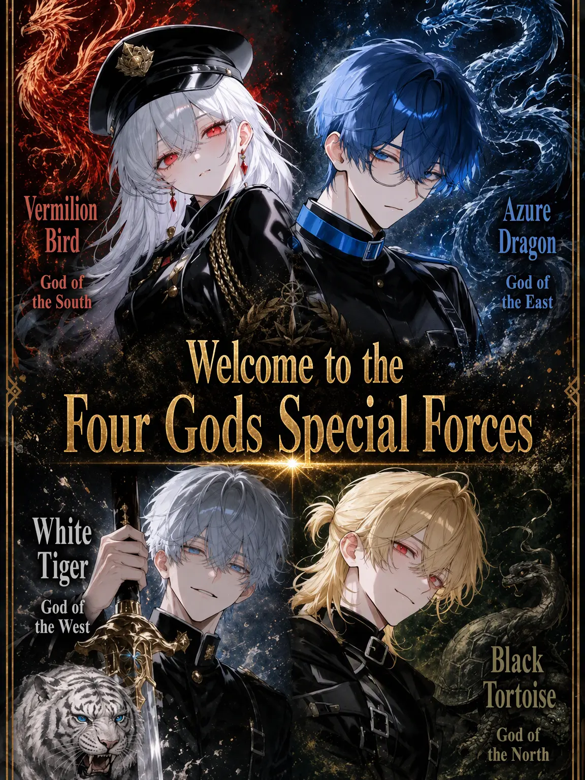 Lumin12345의 Welcome to the Four Gods Special Forces.