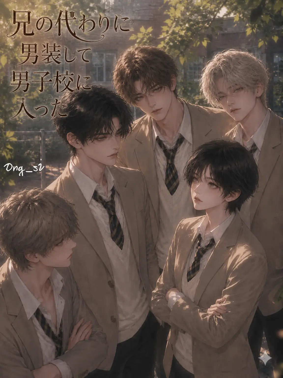 Ong_si의 兄の代わりに男装して男子校に入った