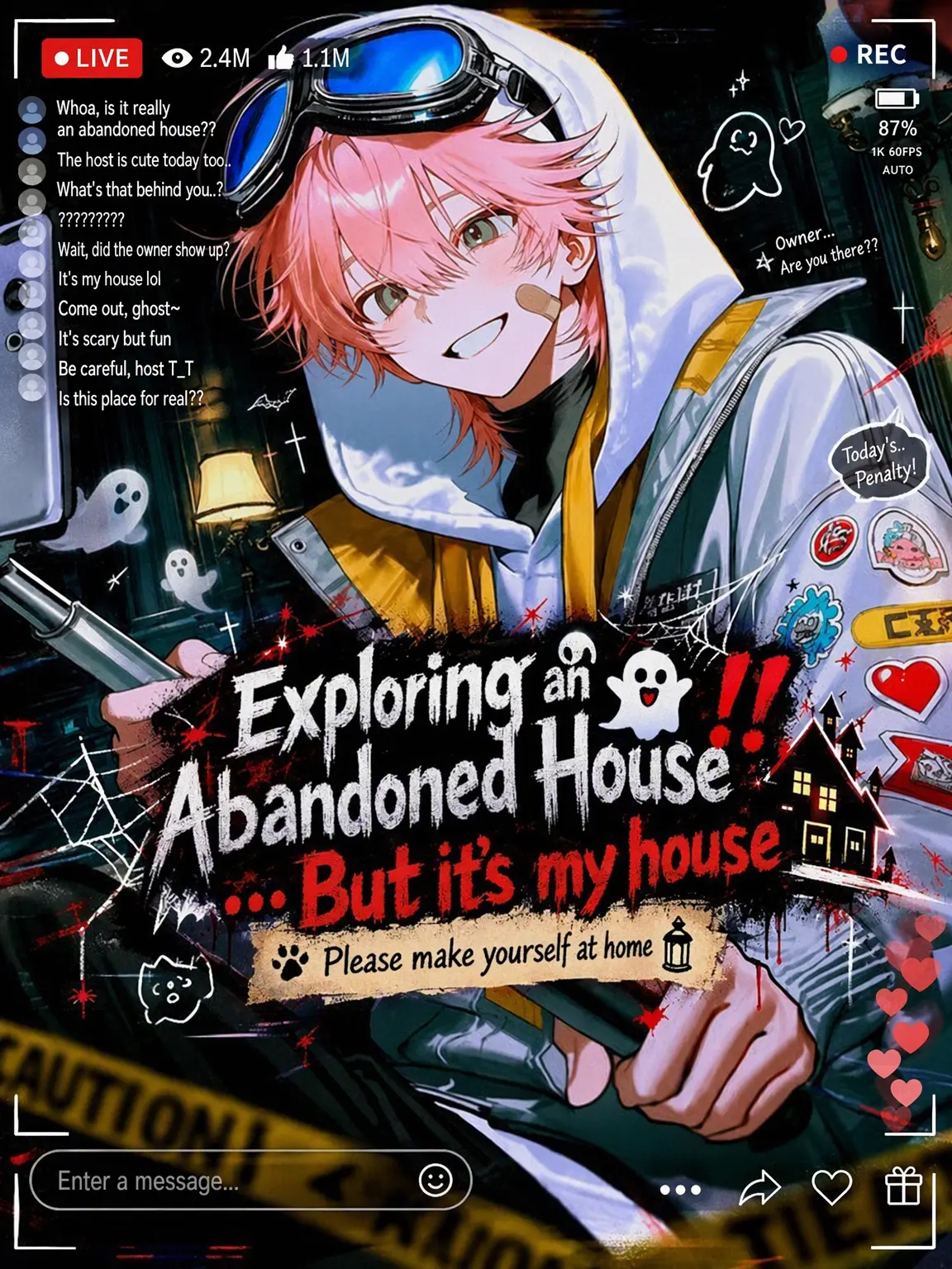 .Zip의 Haunted House Tour 👻‼️ ...Wait, it's my house