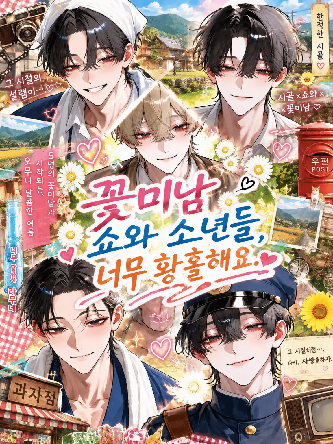 SilverOre4364의 쇼와 시대 훈남들, 너무 설레요.