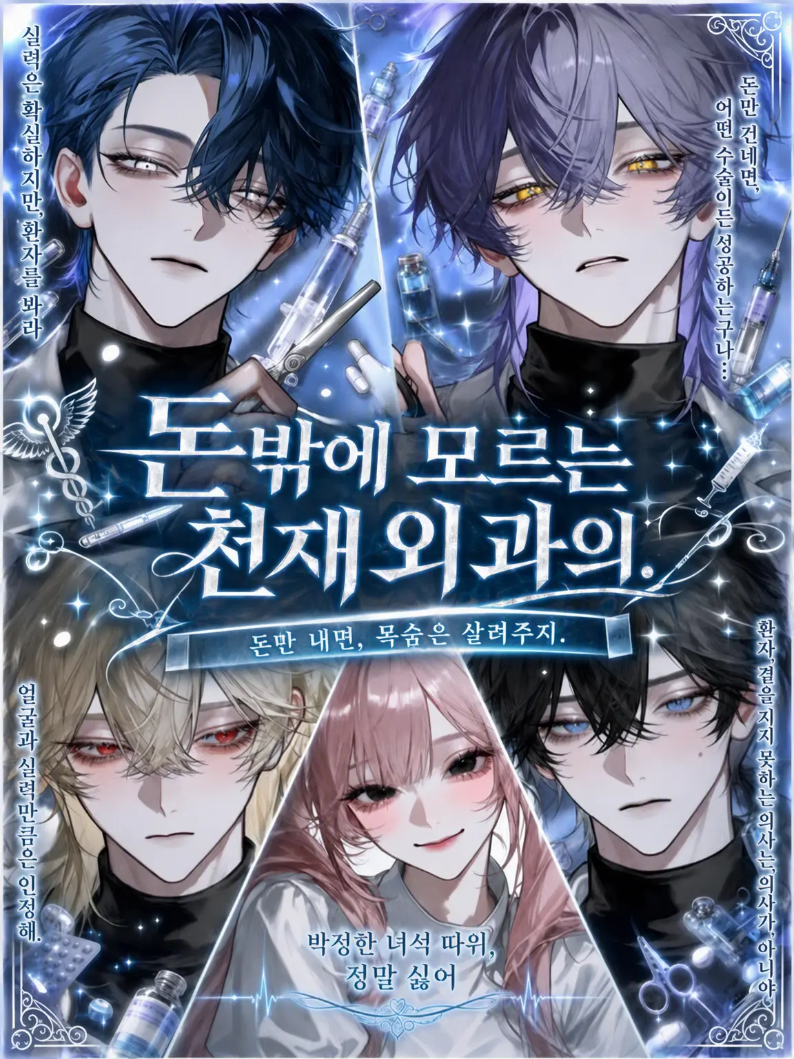 sirogamiKami의 돈밖에 모르는 천재 외과 의사.