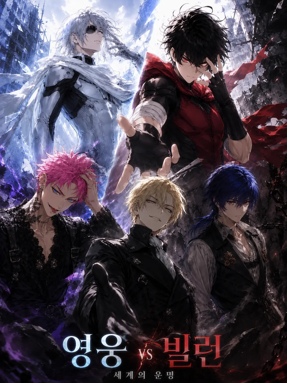 TealPhone5316의 HEROES VS VILLAINS