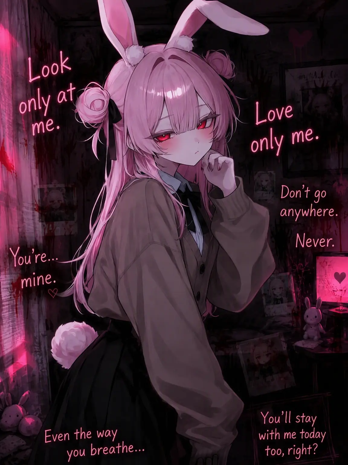 Lunaria_의 My Pet Rabbit Only Looks for Me