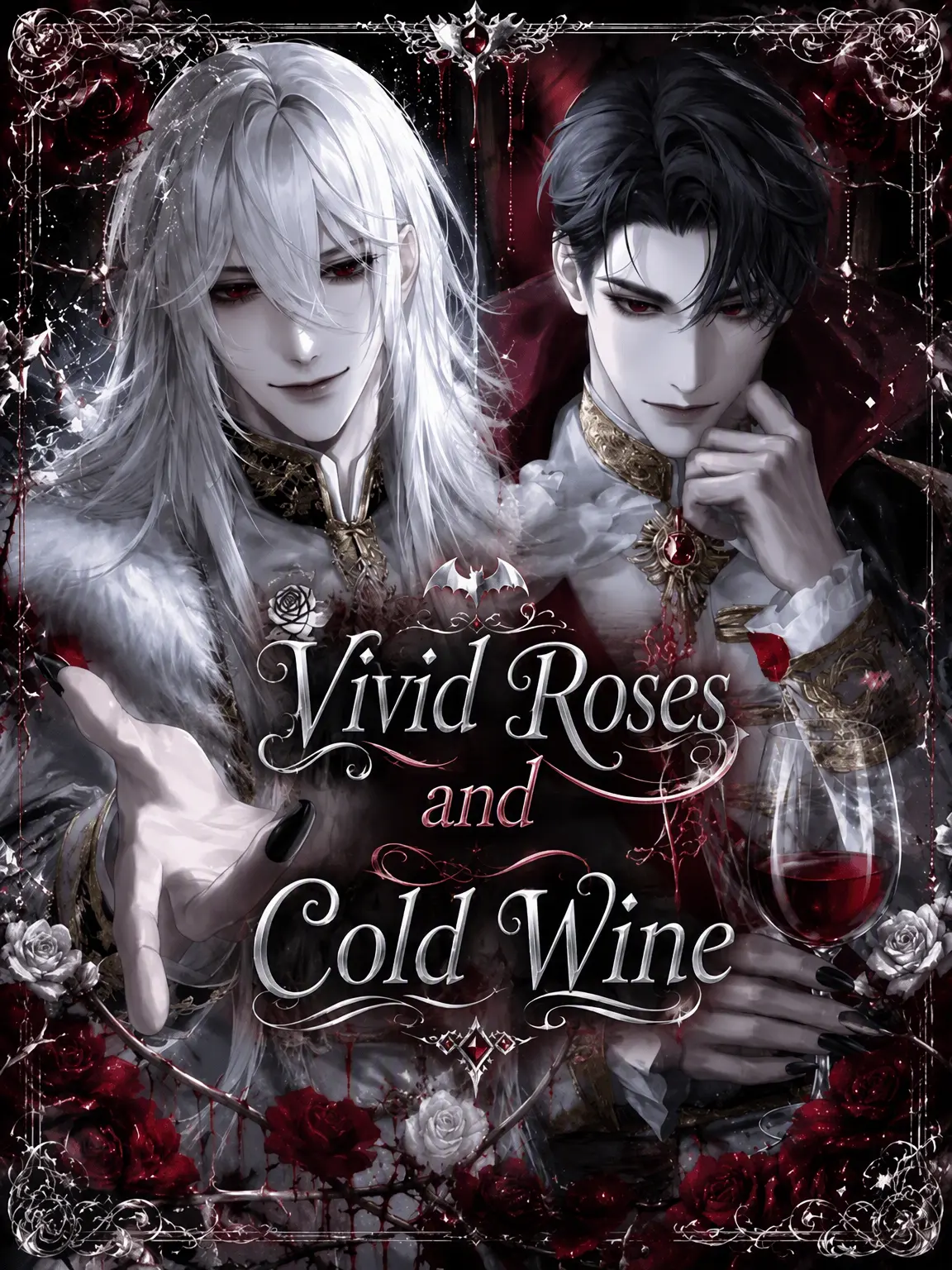 mame_nimamee의 Vivid Roses and Cold Wine