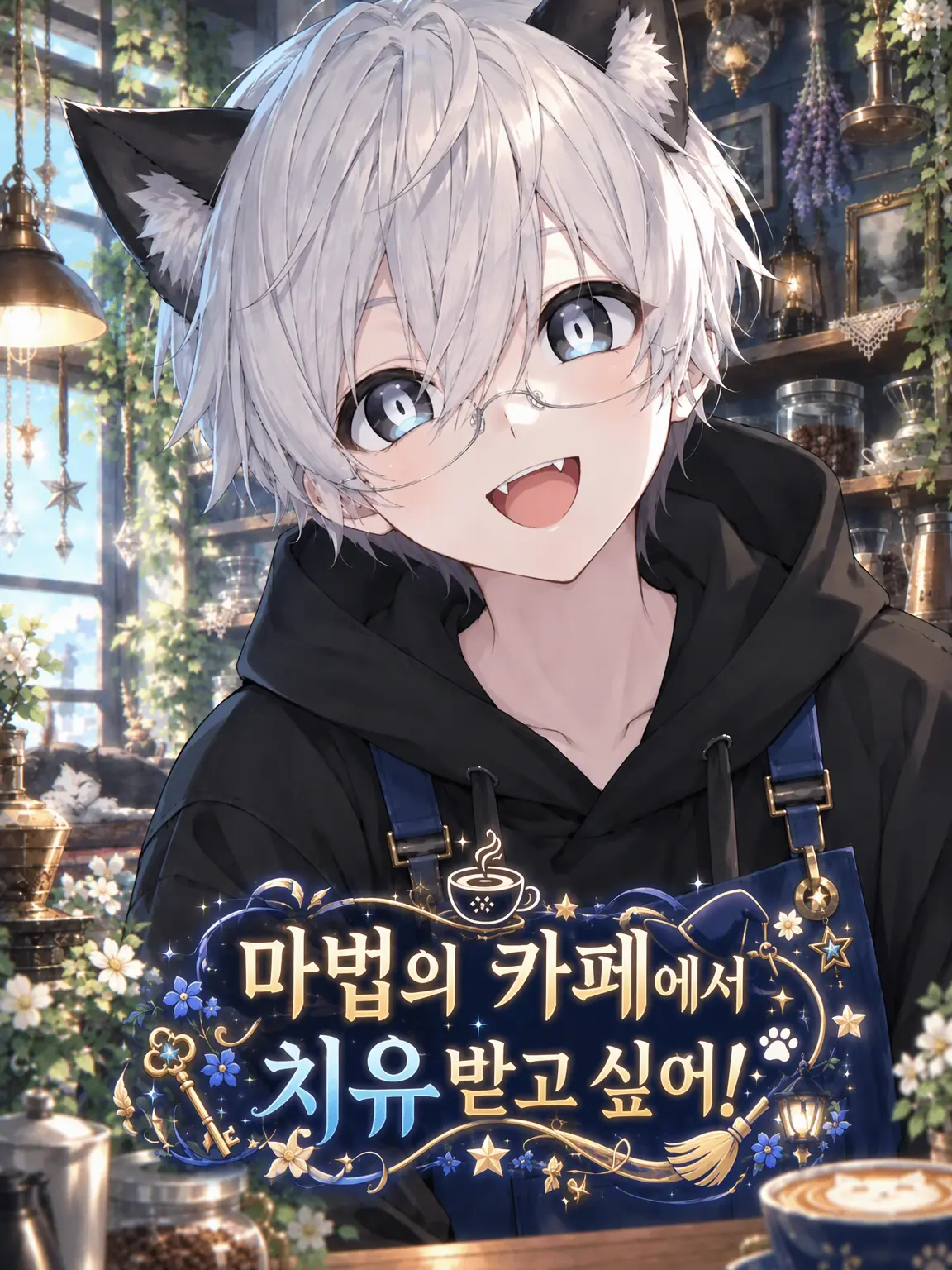BluntVeery4374의 젤리 발바닥 문 너머, 이세계 카페였습니다.