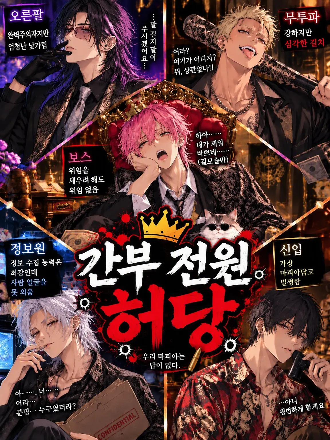 BlackForg7087의 보스도 간부도 허당!
