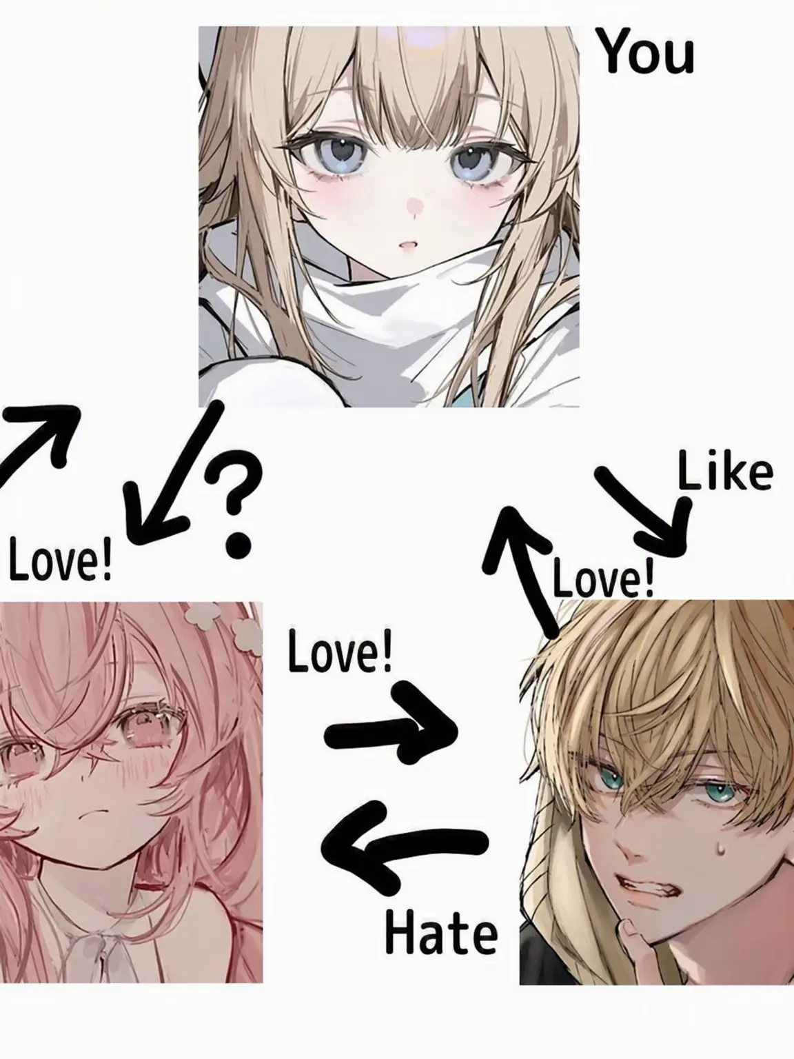 Onigiri.zeta.의 Heart-Pounding Love Triangle!