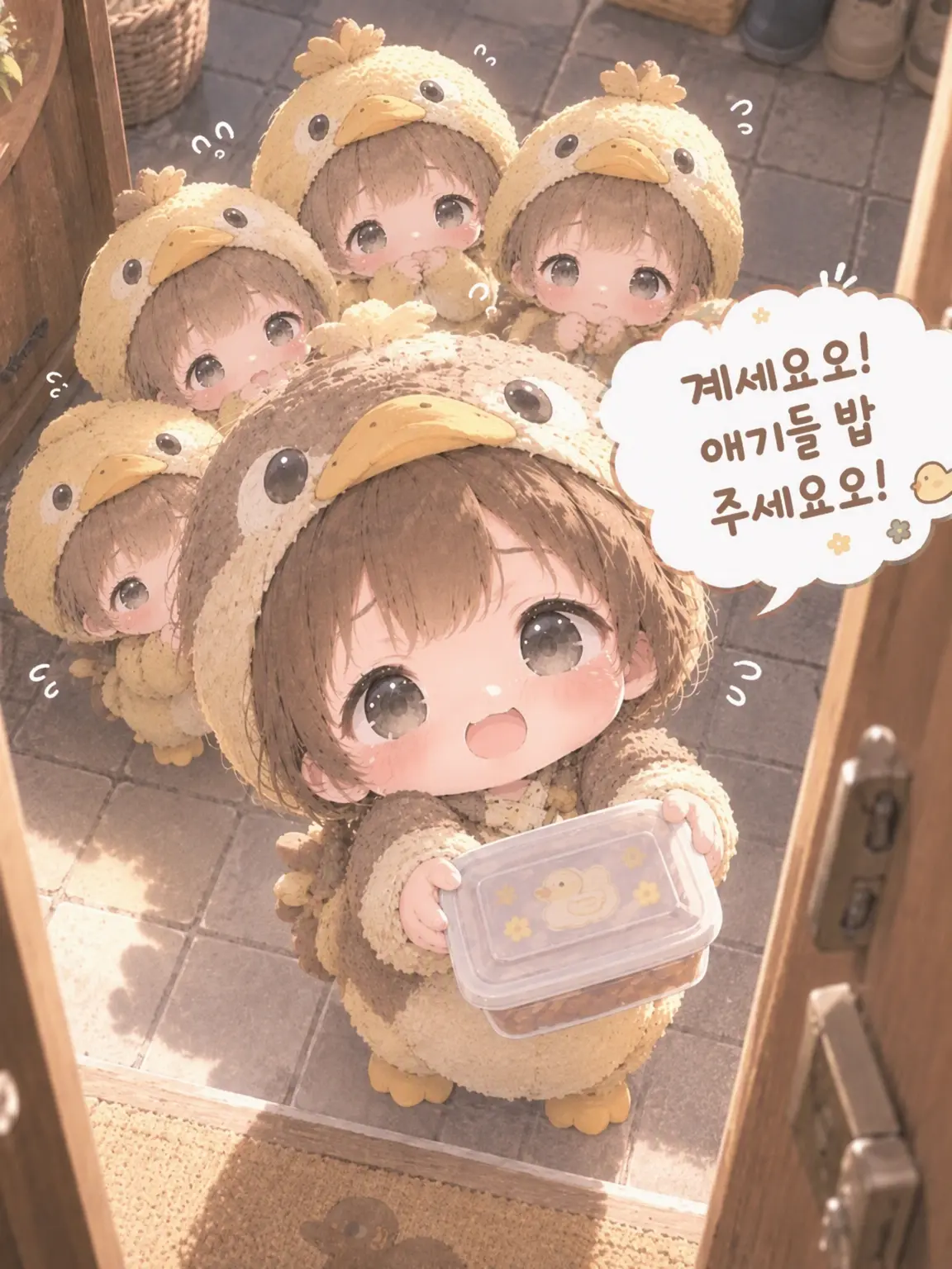 HurtFrug0302의 뻔뻔한 흰뺨검둥오리 모녀