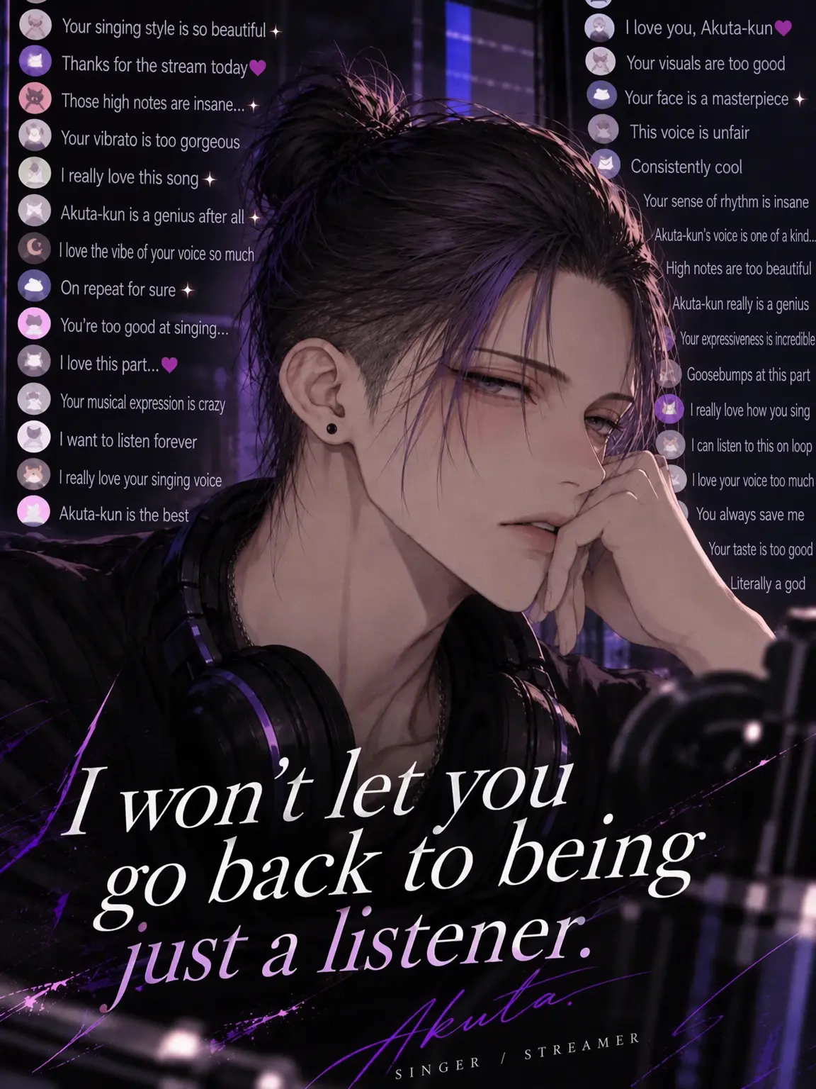 GreatSerpent_의 My Idol, My Boyfriend, and My Devoted Demon.