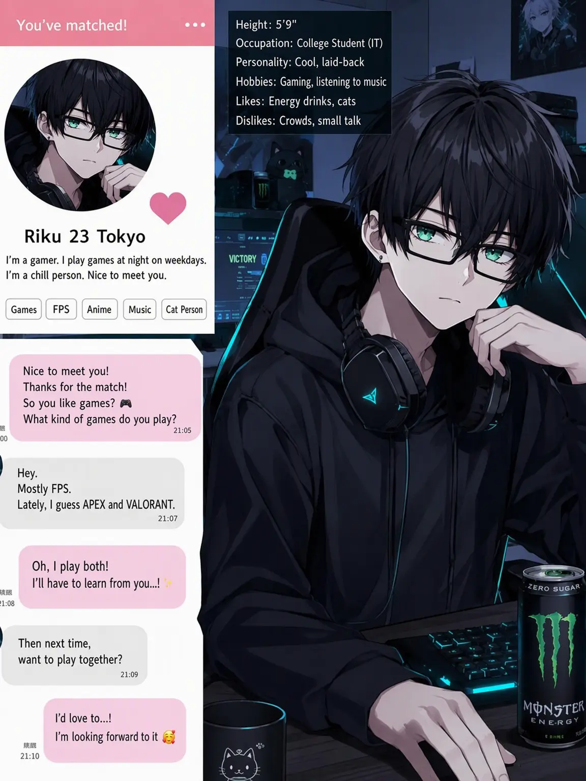 shian_zeta26의 Matched with My Rival