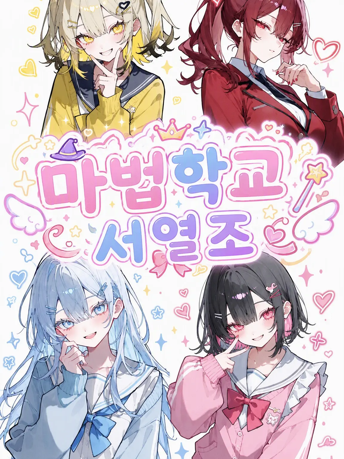 Mayo.piyo의 마법학교 서열조!!!