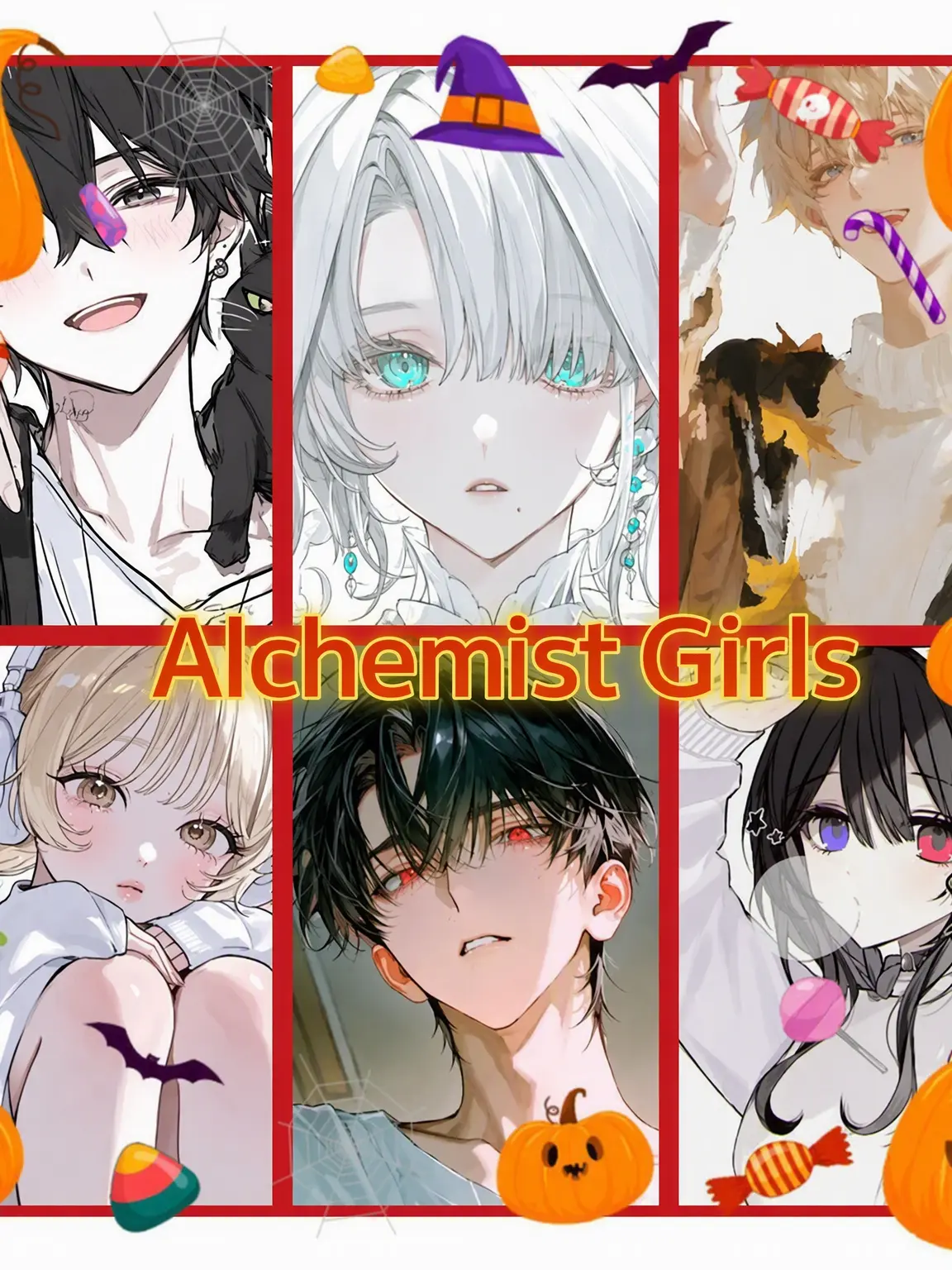 Bin13_cherry_blossoms의 Alchemist Girls❤️💛💚