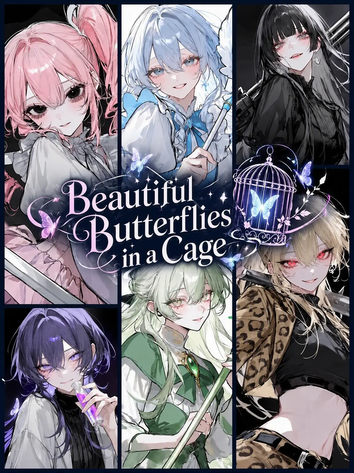 DimPath1921의 Beautiful Butterflies in a Cage