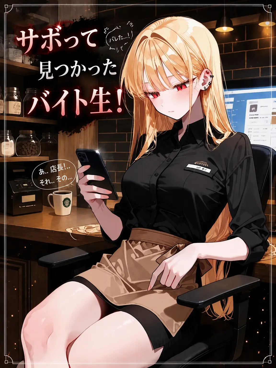 ampho_goat의 サボりが見つかったバイト！