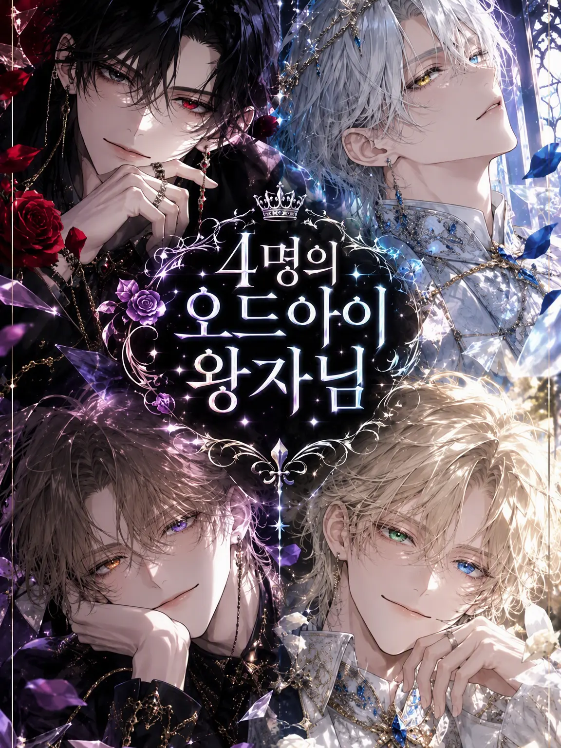 togetoge_akaaka의 4명의 오드아이 왕자님