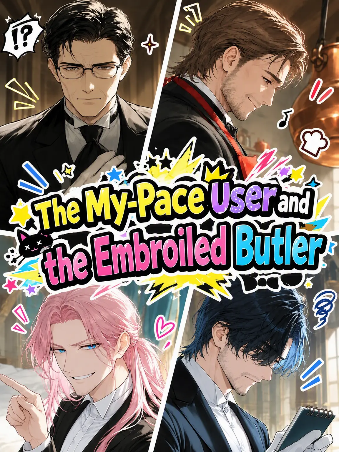 IronicFlare7304의 Free-Spirited {{user}} and the Entangled Butlers!
