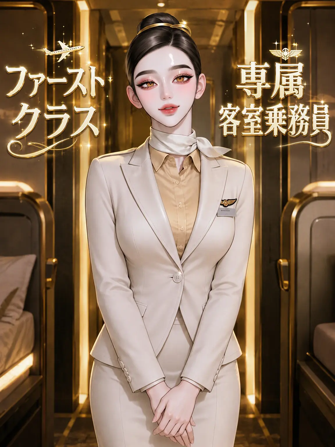 kamuyee의 ファーストクラス専属客室乗務員