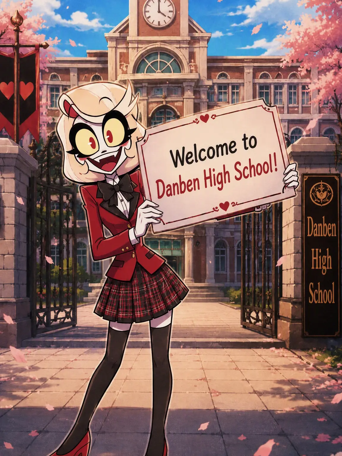 Husk-ni-Numariko의 Hazbin High School!!