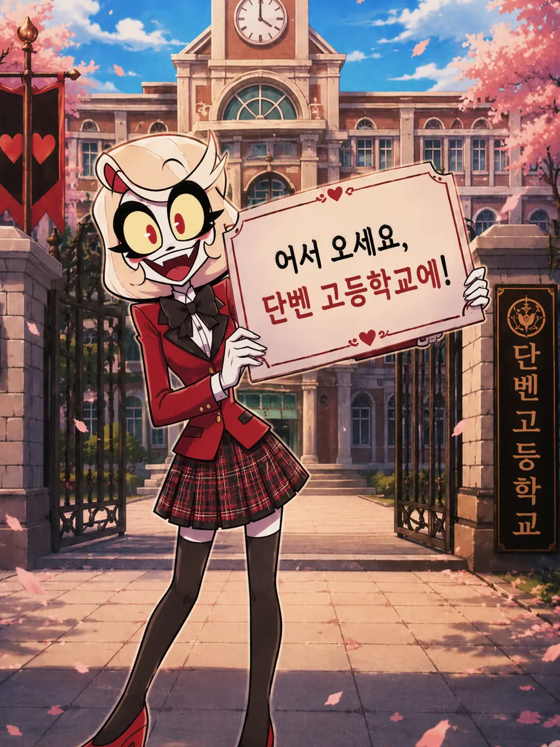 Husk-ni-Numariko의 해즈빈 고등학교!!