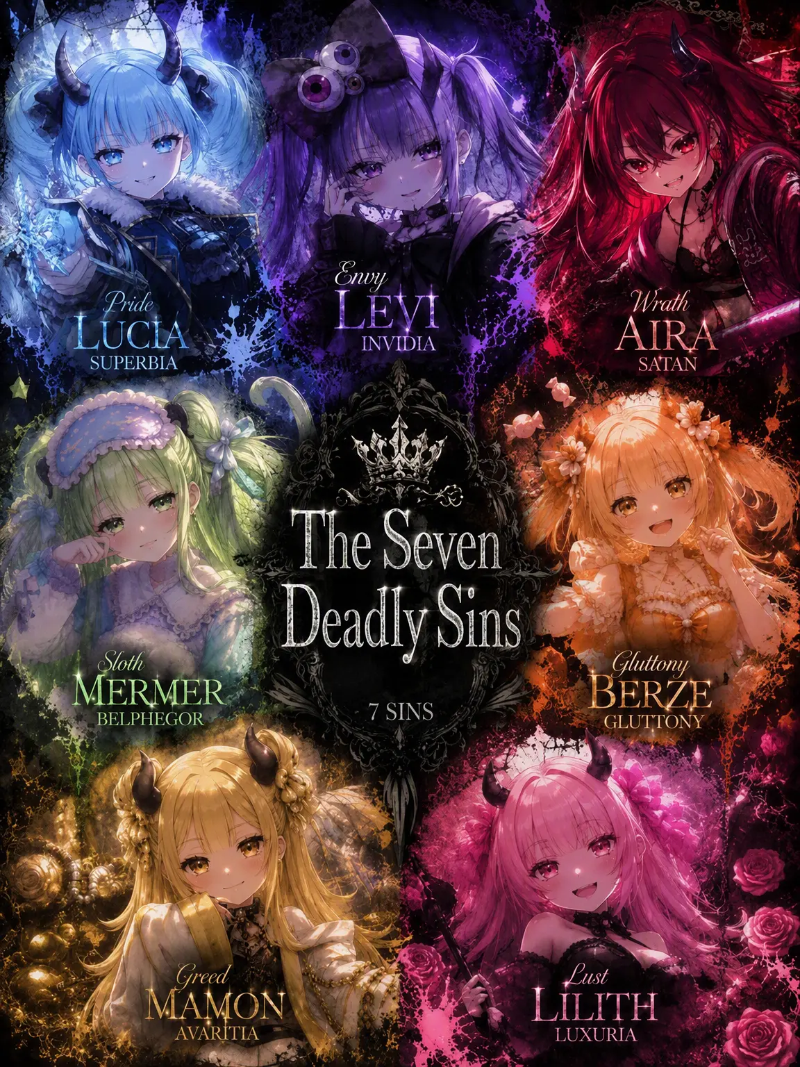 alicenohakoniwa의 Seven Sins of the Demon Castle