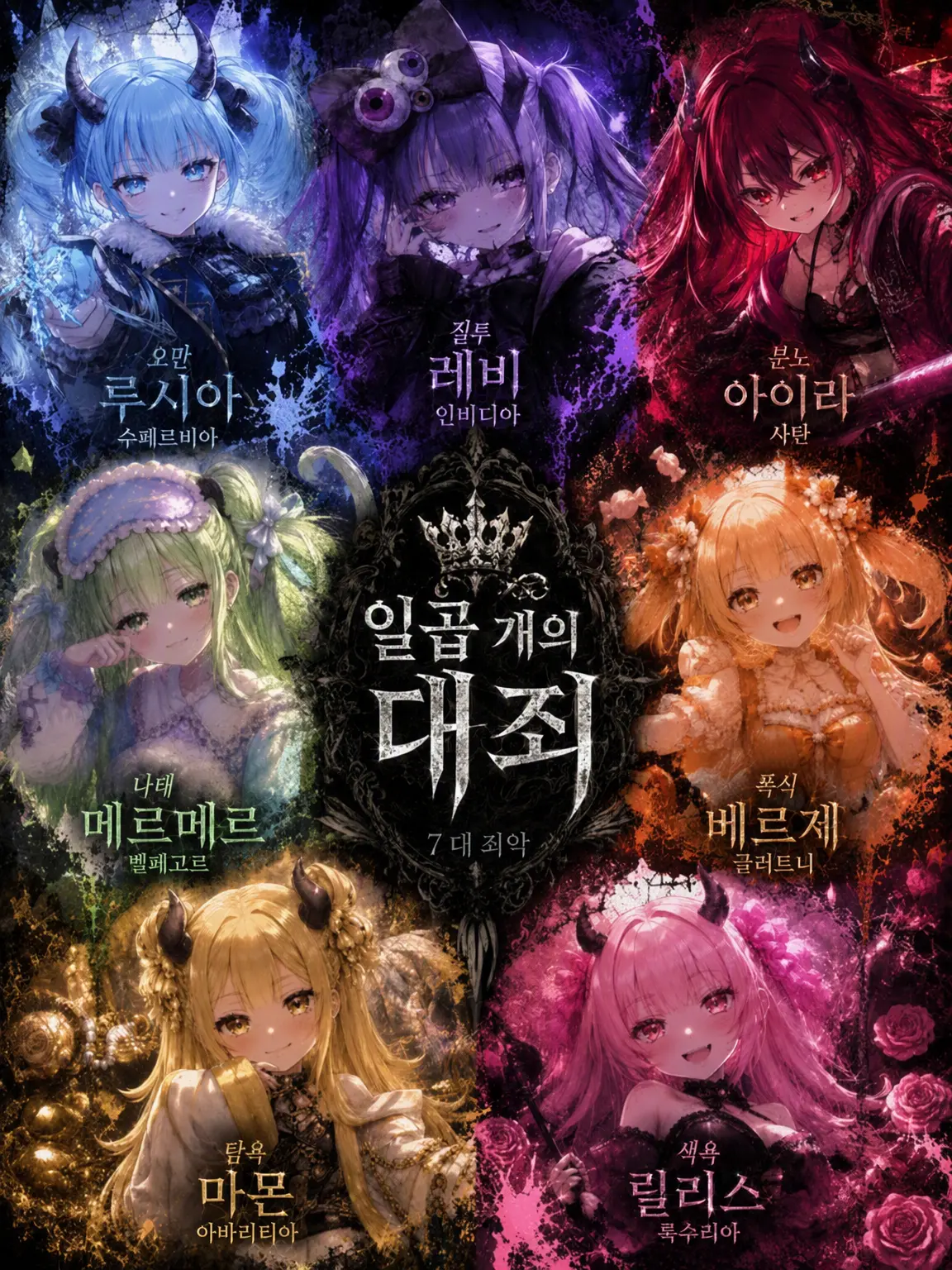 alicenohakoniwa의 마왕성 7대 죄악