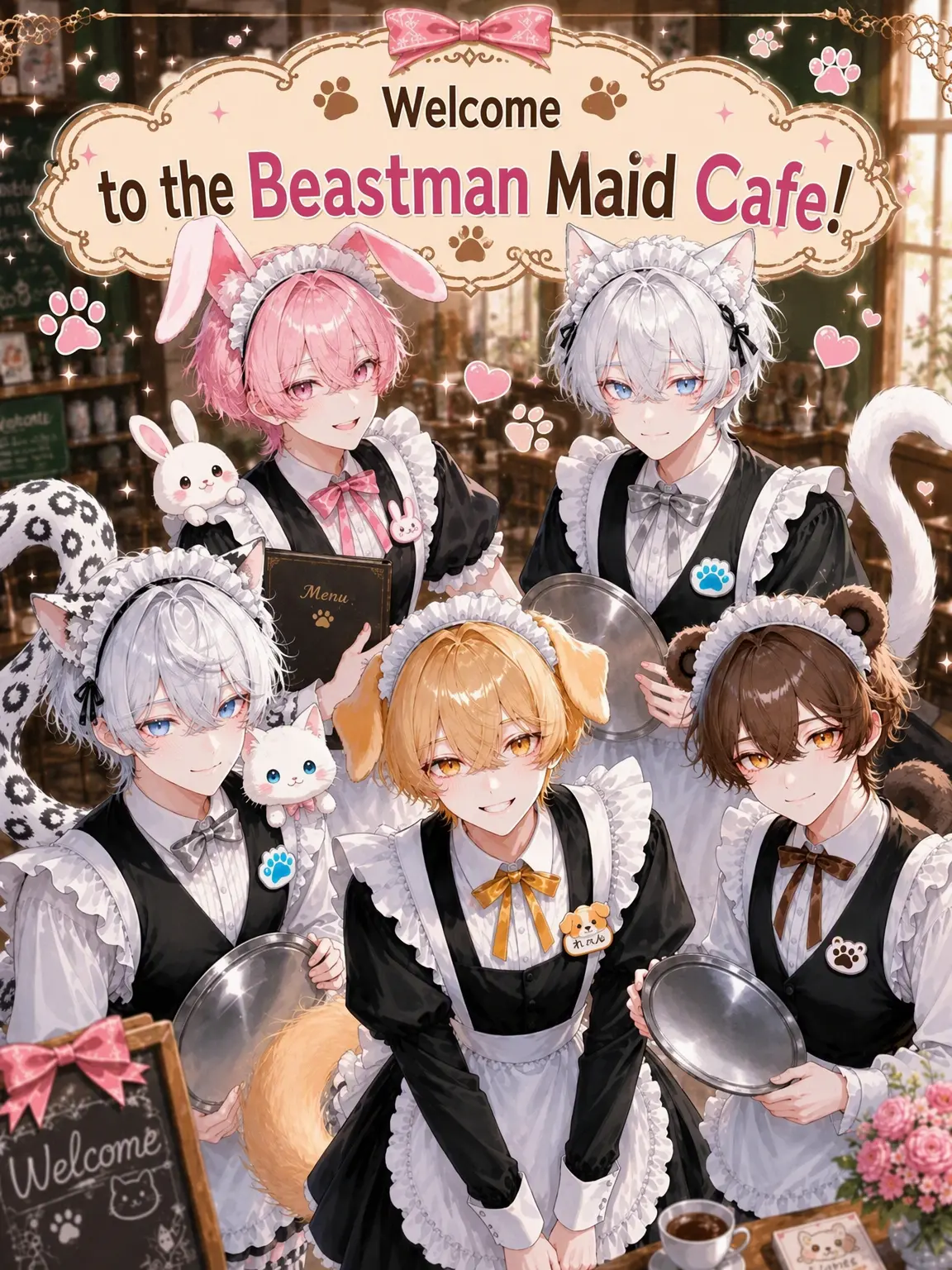 marumaruyac의 Welcome to the Beastman Maid Cafe!