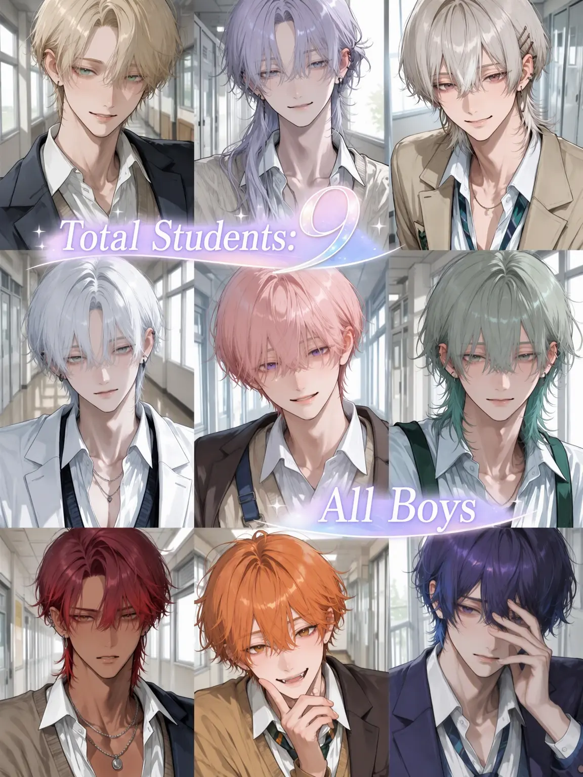 Xx_abcdp_xX의 9 Students, All Boys