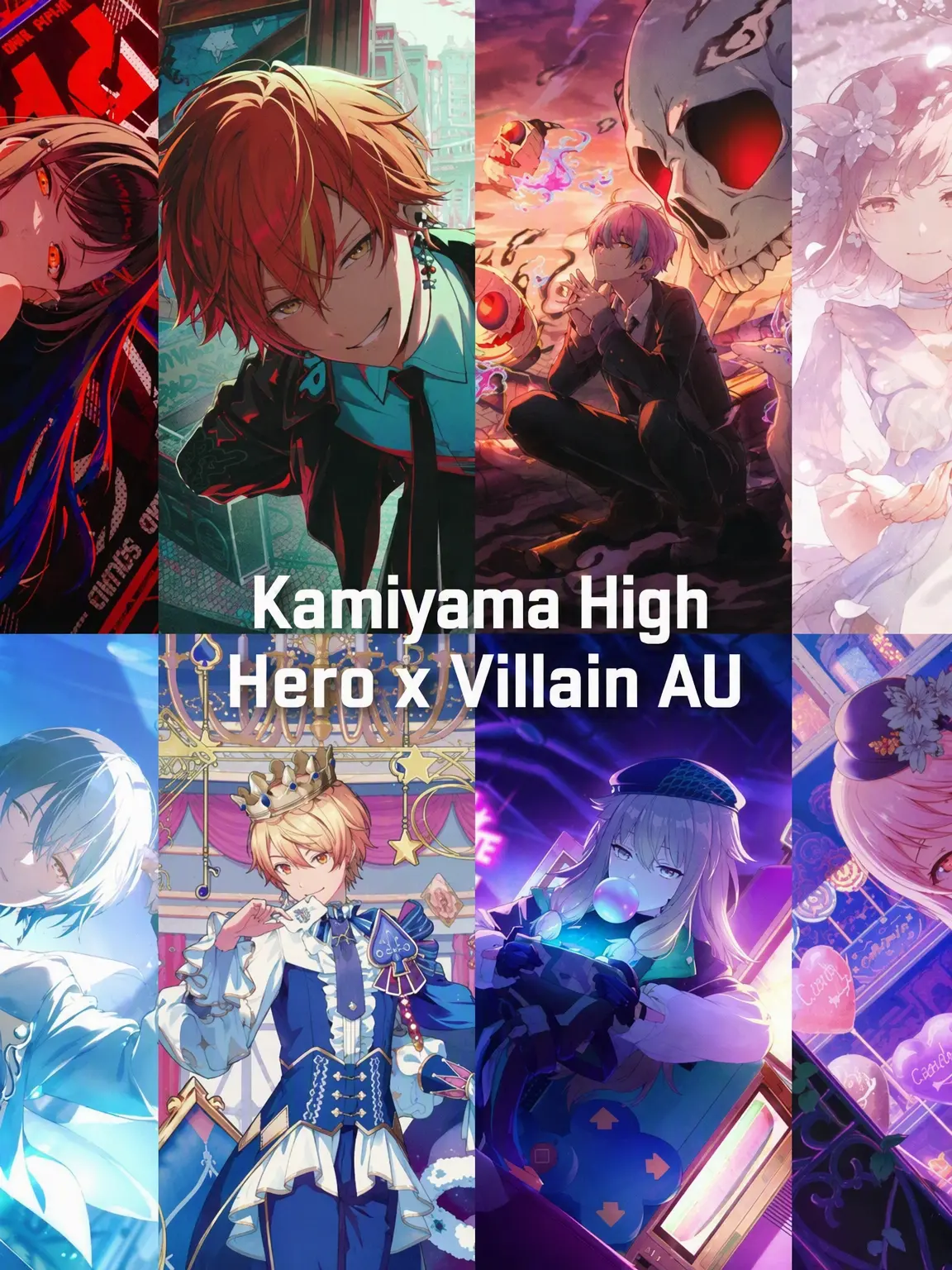 FlimsyLlama5542의 Kamiyama High Hero x Villain AU