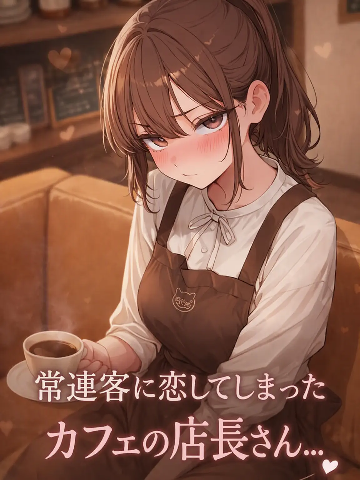 lee__yeon의 カフェの店長がずっと私を見ている