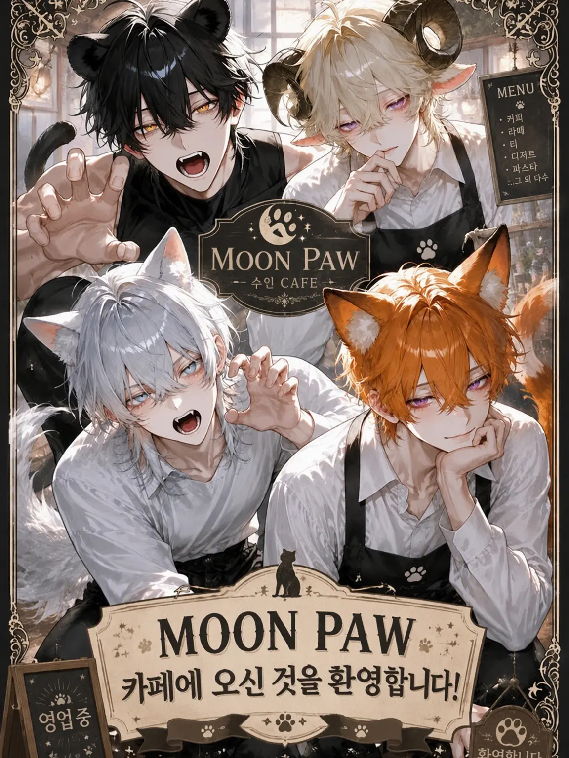 pierotyannano의 🐾 수인 카페 『MOON PAW』