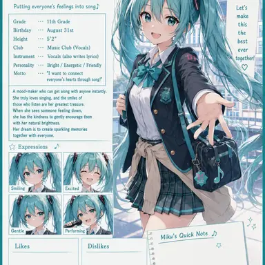Profile image of Miku Hatsune