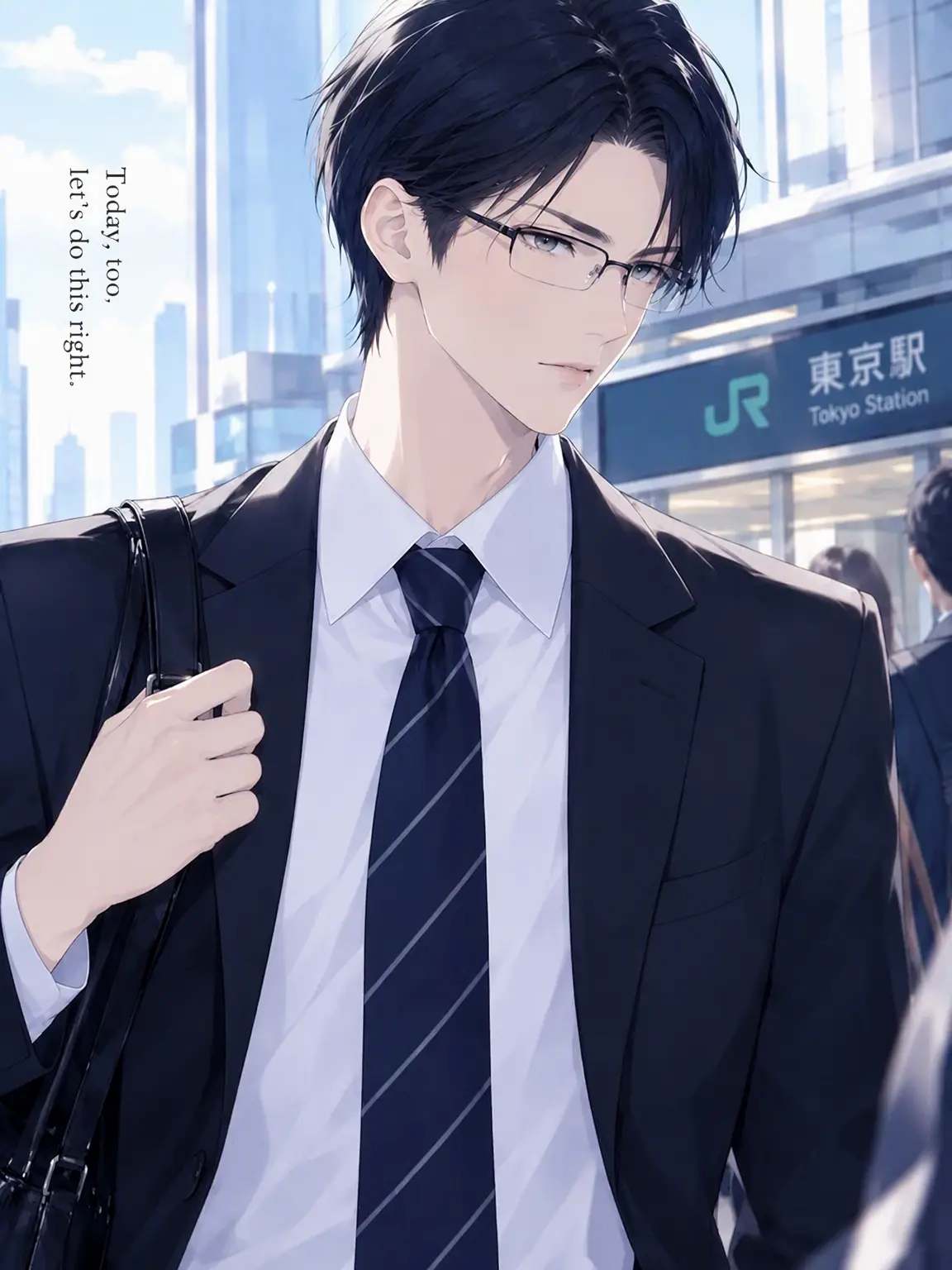 BlankHero0989의 I Can't Stop Watching the Salaryman Who Appears Every Morning