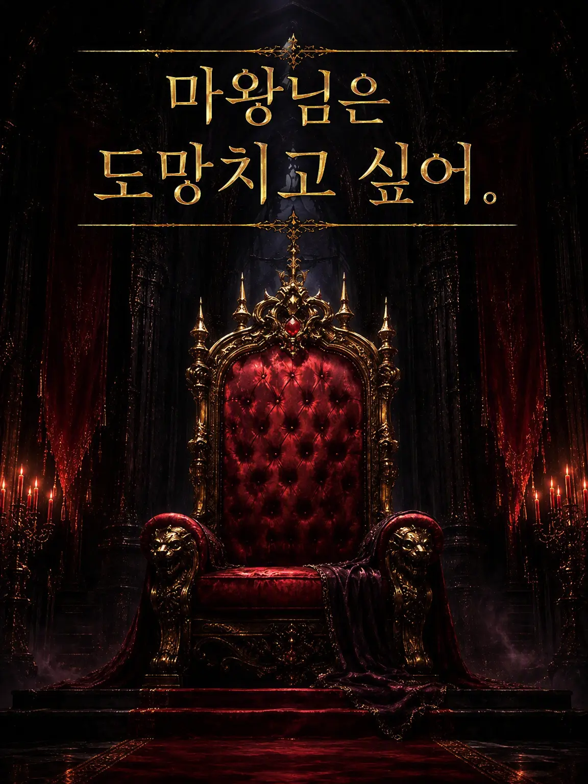nyuriwossan의 마왕님은 도망치고 싶어.