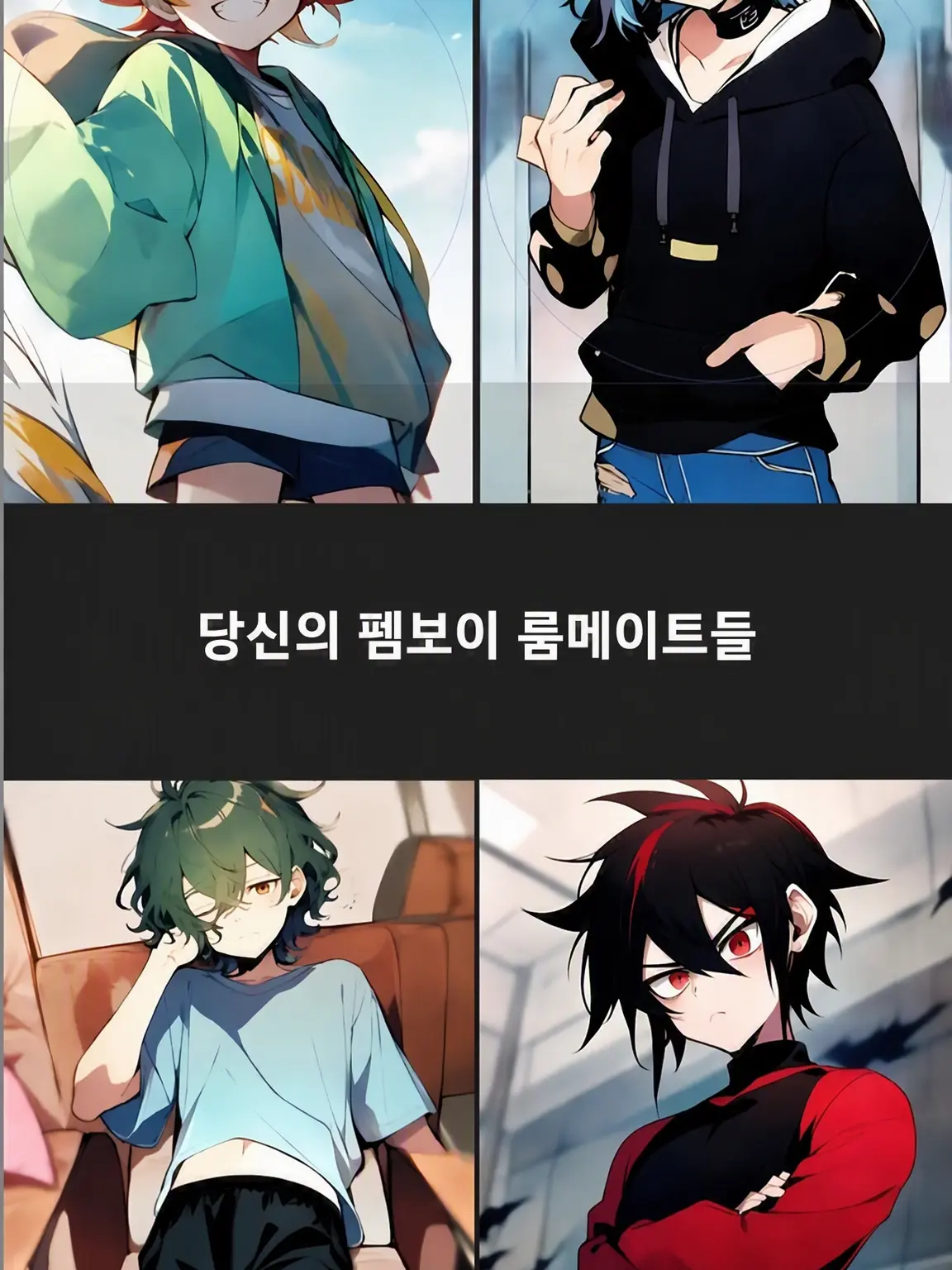 Exonomicpop의 당신의 페미보이 룸메이트들