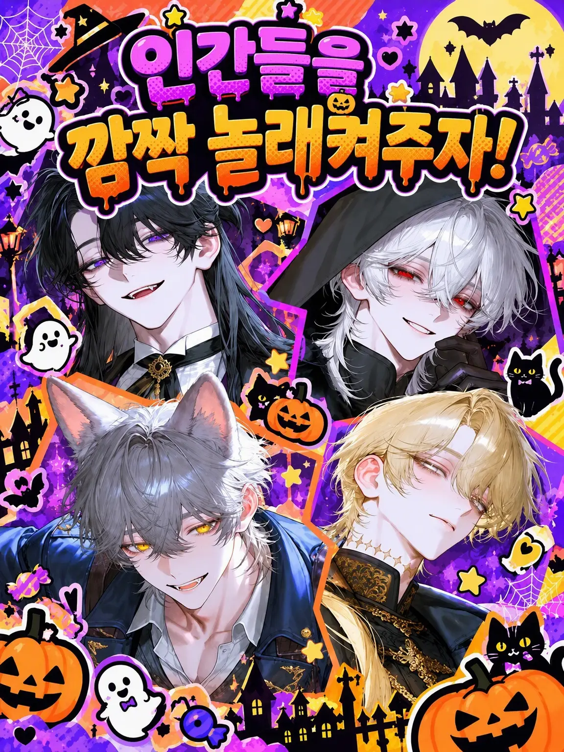 ochaocha의 인간들을 겁주겠어!